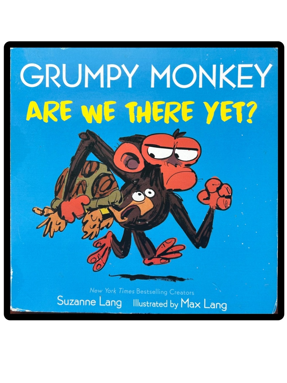 BUNDLE & SAVE 📚Grumpy Monkey "Are We There Yet?" Board Book by Suzanne Lang